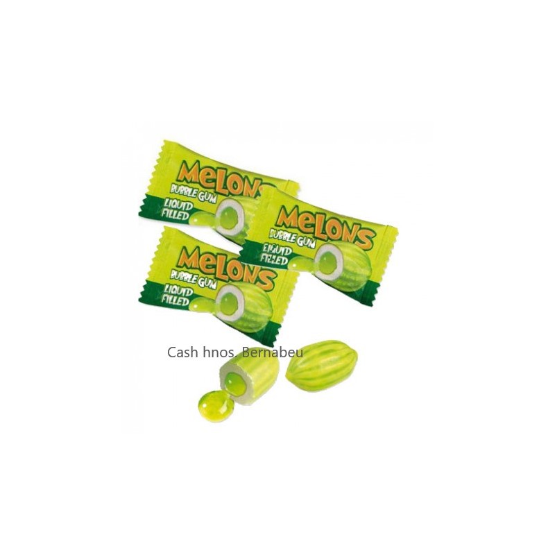 MELONS BUBBLE GUM 200UDS