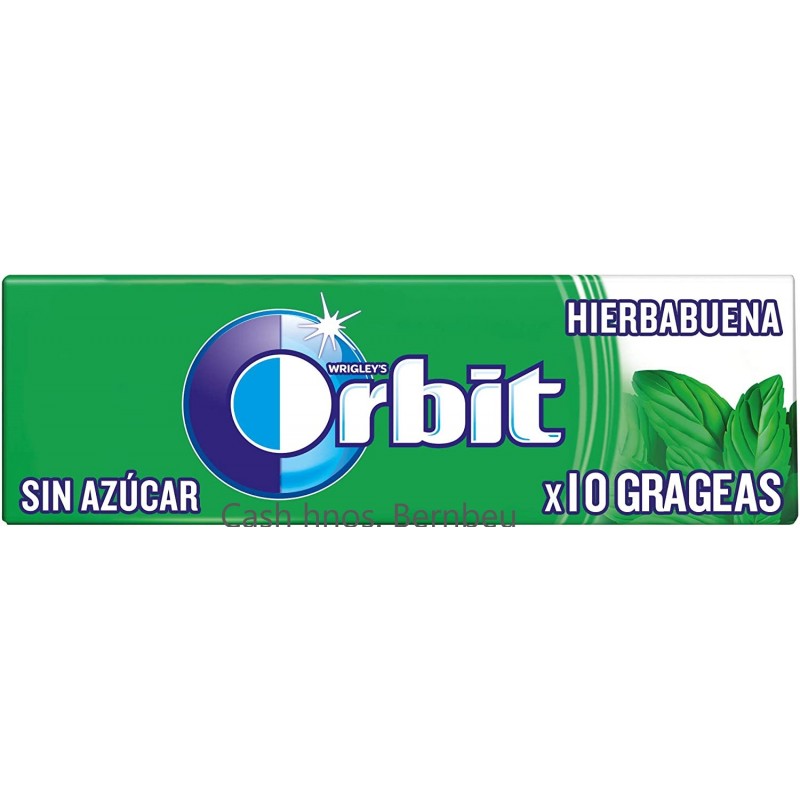 ORBIT GRAGEAS HIERBABUENA.EST/ 30unid.