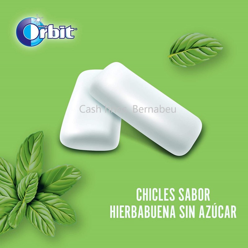 ORBIT GRAGEAS HIERBABUENA.EST/ 30unid.