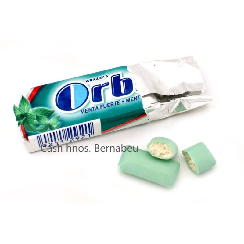 ORBIT GRAGEAS MENTA FUERTE.EST/ 30unid.