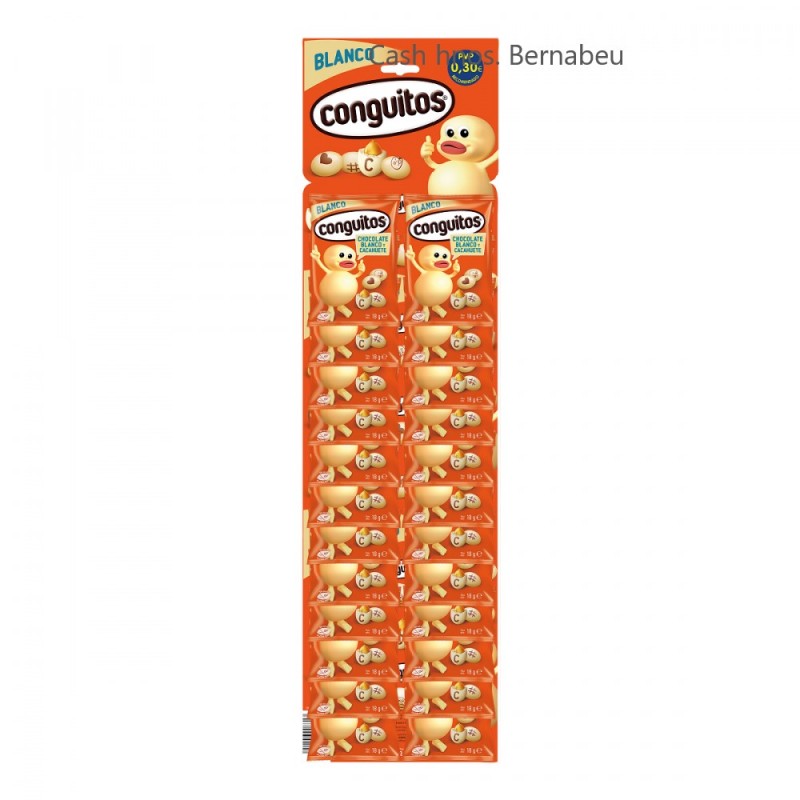CONGUITOS BLANCOS BLISTER 24 Bolsas.