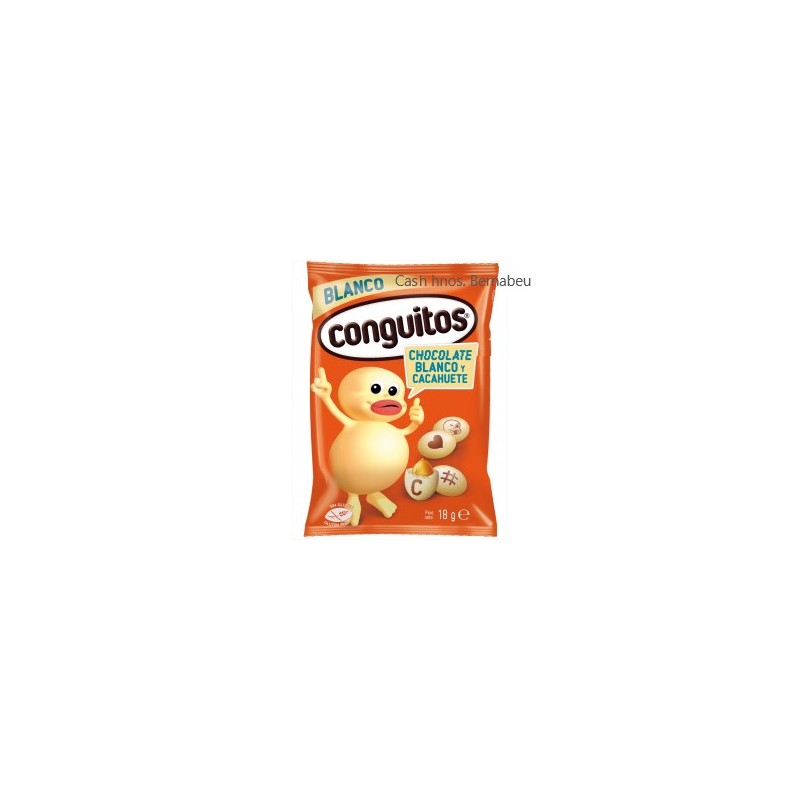 CONGUITOS BLANCOS BLISTER 24 Bolsas.