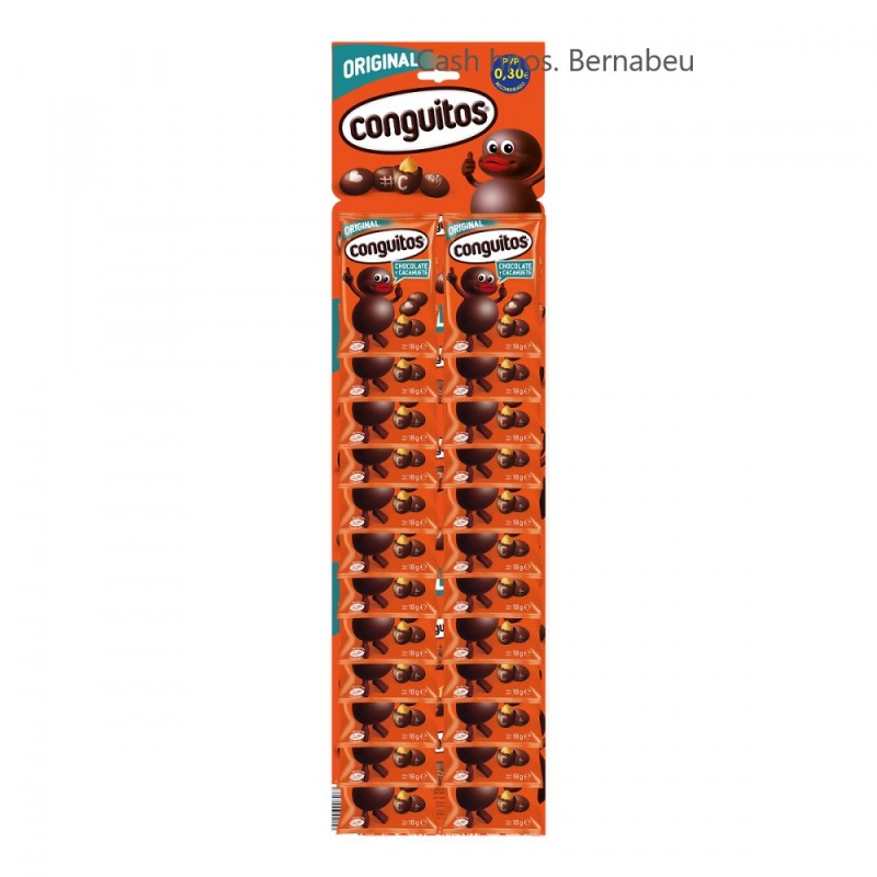 CONGUITOS NEGROS PANOPLIA 24 Bolsas.