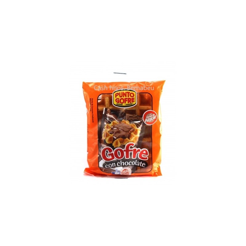 GOFRES CON CHOCO ESTUCHE 4 UNID