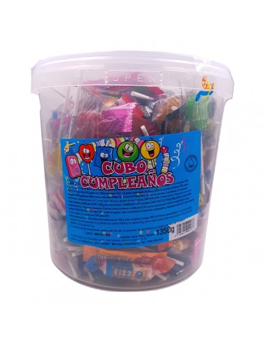 Candy mix cumpleaños cubo 1.5kg