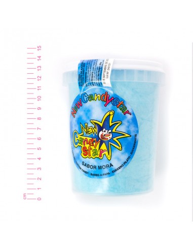 ALGODON CANDY STAR AZUL 30GR 12 UND