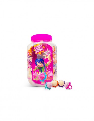ANILLOS DEXTROSA CANDY RING.BOTE 170...