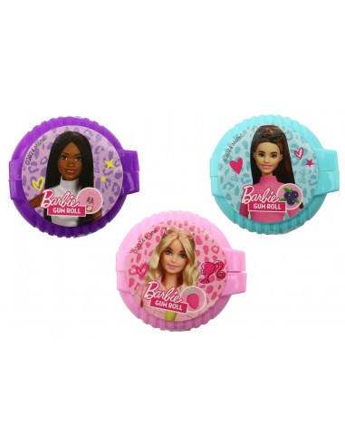 BARBIE GUM ROLL.EST/ 24 unid.