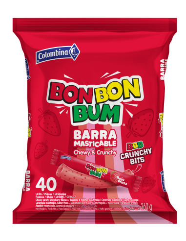 BBB BARRA CRUNCHY ENAM.40unid.